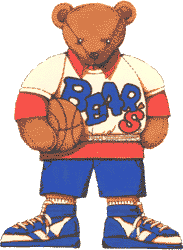 Basketball bear graphics