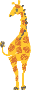 Giraffe web art