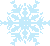 Snow crystal icon