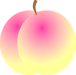 Peach illustration